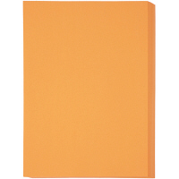 アスクル　カラーペーパー　厚口　オレンジ　A4　1セット（500枚×4冊入）  オリジナル
