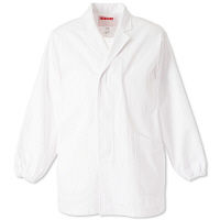 KAZEN（カゼン） 男性用衿付き調理衣長袖 ホワイト LL 310-60 1着（直送品）