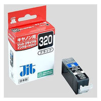 キヤノン（Canon）用 リサイクルインク JIT-C320B ブラック（BCI-320PGBK） 1個