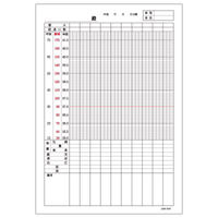 産科温度表　DDC005　5箱（5000枚：100枚入×50冊）　東杏印刷　（直送品）