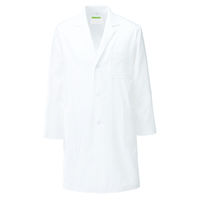 ＫＡＺＥＮ メンズ診察衣（ハーフ丈） 251-90 オフホワイト LL ドクターコート 白衣（直送品）