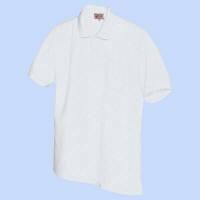 AITOZ（アイトス） ユニセックス 大きいサイズ 半袖ポロシャツ ホワイト 3L AZ-7615 1着（直送品）