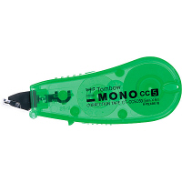 トンボ鉛筆【MONO】修正テープ 使いきりタイプ モノCC5C 5mm×6m 緑 CT-CC5C60　5個　（直送品）