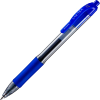 ゼブラ ジェルインク（水性） ノック式 サラサ 0.7mm 青インク P-JJB3-BL 1セット（10本入り）（直送品）