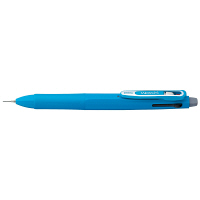ゼブラ　ゲルインク多色多機能ボールペン　サラサ2+S　0.5mm　2色+シャープ　ライトブルー軸　SJ2-LB　2本　（直送品）