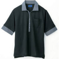 WSP（ダブルエスピー） ポロシャツ ブラック 65210