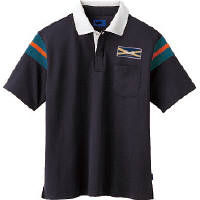 WSP（ダブルエスピー） ユニセックス 小さいサイズ 半袖ポロシャツ（ワッペン付：67210） グレー SS 65159（直送品）