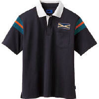 WSP（ダブルエスピー） ユニセックス 半袖ポロシャツ（ワッペン付：67210） グレー L 65159（直送品）