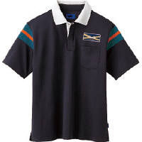WSP（ダブルエスピー） ユニセックス 大きいサイズ 半袖ポロシャツ（ワッペン付：67210） グレー LL 65159（直送品）