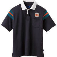 WSP（ダブルエスピー） ユニセックス 半袖ポロシャツ（ワッペン付：67199） グレー S 65159（直送品）