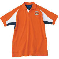 WSP（ダブルエスピー） ユニセックス ポロシャツ（ワッペン付：67199） オレンジ S 65054（直送品）
