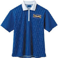 WSP（ダブルエスピー） ポロシャツ（ワッペン付：67210) ブルー 65172