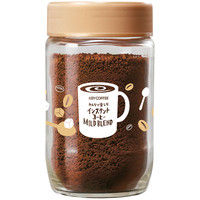 【インスタントコーヒー】キーコーヒー みんなで楽しむインスタントコーヒー マイルドブレンド 瓶 1本（100g）