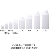 日本メデカルサイエンス セキュリティーボトル 角型 50mL 1-1547-01 1箱(100個)（直送品）
