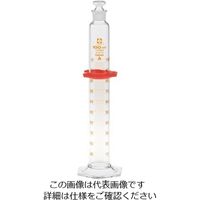 柴田科学 有栓メスシリンダー カスタムA 100mL 1個 1-1960-06（直送品）