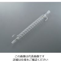 クライミング 共通摺合蛇管冷却器 グラハムタイプ 普通摺合24/40 0005-02-40 1本 1-4319-03（直送品）