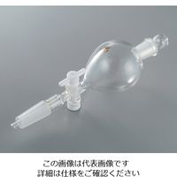 クライミング 共通摺合丸型分液ロート テフロン(R)コック付き 500mL 0506-05-10 1個 1-4344-03（直送品）