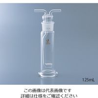 クライミング ガス洗浄瓶（板フィルター付き） 250mL 0457-02-101 1個 1-4374-02（直送品）