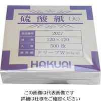 アズワン 薬包紙（硫酸紙） 大 120×120mm 1箱（500枚） 1-4561-03（直送品）