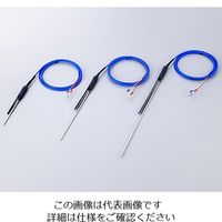 ジャスト K熱電対(シース型・テフロン(R)被覆) φ3.6×L100 1-5723-01 1個（直送品）