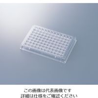 ステム マイクロプレート（96ウェルプレート） 丸底・滅菌済 P96R05S 1箱（50枚） 1-6776-04（直送品）