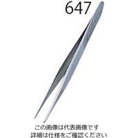 ワイ・エム・ティ 汎用型ピンセット 120mm 647 1本 1-8188-04（直送品）