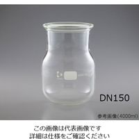 DWK Life Sciences セパラブルフラスコ 円筒形丸底（DURAN（R）） 6000mL 243907603 1-8492-05（直送品）