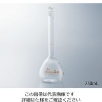 アズワン 高精度メスフラスコ 白 100mL 1-8565-06 1個