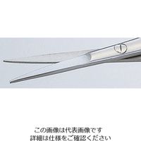 ワイ・エム・ティ マイクロ剪刀 105mm 直刀 1本 1-9916-01（直送品）