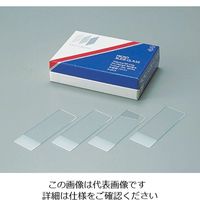 松浪硝子工業 フロストスライドグラス 水縁磨 100枚入 S2215 1箱（100枚） 2-152-05（直送品）