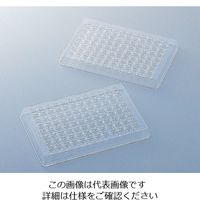 アズワン ディスポプレート 96穴プレート 1箱（100枚） 2-4623-01（直送品）