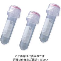 アズワン スクリューキャップチューブ 丸底 目盛付き 2mL T335-7SPRTP 1箱(500個) 2-8005-05（直送品）