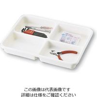 アズワン 実験台引出しトレー 260×350×45mm スクエア4 1個 3-5340-02（直送品）