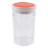 上園容器 スチロール棒瓶(標本瓶) 200mL 5-090-09 1本（直送品）