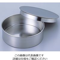 サンポー ステンレスふるい φ150×45mm 蓋及び受器 1個 5-3290-55（直送品）