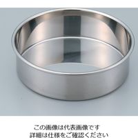 アズワン 標準試験用ふるい(ID製) 実新型 IDφ150mm用 受器のみ 5-5389-37 1個（直送品）