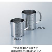 一菱金属 ステンビーカー 500mL 手付き 1個 6-224-02（直送品）