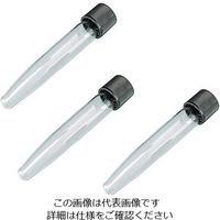 マルエム ねじ口試験管 φ16.5×105×φ10.0mm 10mL NS-10 1箱（100本） 6-297-05（直送品）