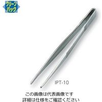 アズワン 標準型ピンセット 極細 ステンレス IPT-10 1本 7-164-09（直送品）