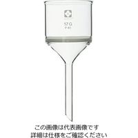 柴田科学 ガラスろ過器（円筒ロート形）140mL 16～40μm 17GP 1個 1-4384-05（直送品）