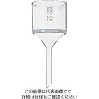 柴田科学 ガラスろ過器(円筒ロート形)140mL 100~160μm 17GP 1個 1-4384-07（直送品）