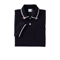 住商モンブラン ポロシャツ（男女兼用・半袖） 濃紺 L 6662-89（直送品）