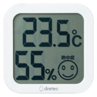 温湿度計　デジタル温湿度計　 O-421WTAL　ホワイト　1個 ドリテック　オリジナル オリジナル