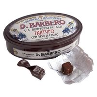 〈D.BARBERO〉バルベロ トリュフチョコレート 茶缶 1個 三越伊勢丹 紙袋付 ギフト バレンタイン ホワイトデー