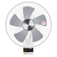 YAMAZEN（山善） 30cm DC リモコン式 壁掛け扇風機 YWX-BGD301（W）　白（ホワイト）