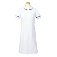 ヤギコーポレーション リゼルヴァ 医療白衣 半袖ナースワンピース レディス R4745 ネイビー S 1枚（取寄品）