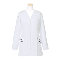 ヤギコーポレーション リゼルヴァ 医療白衣 ライトジャケット レディス R1745 ホワイト L 1枚（取寄品）