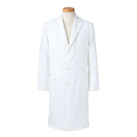 ヤギコーポレーション リゼルヴァ 医療白衣 長袖ドクターコート メンズ R2492 ホワイト 3L 1枚（取寄品）