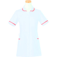 ヤギコーポレーション リゼルヴァ 医療白衣 半袖ナースジャケット レディス R8640 オレンジ 3L 1枚（取寄品）