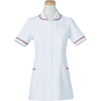 ヤギコーポレーション リゼルヴァ 医療白衣 半袖ナースジャケット レディス R8640 ワイン S 1枚（取寄品）